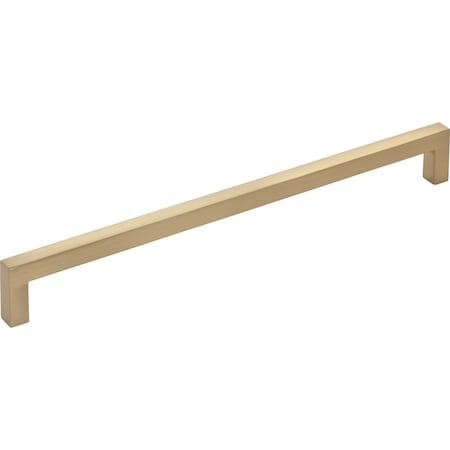 Elements 224 mm Center-to-Center Satin Bronze Square Stanton Cabinet Bar Pull 625-224SBZ